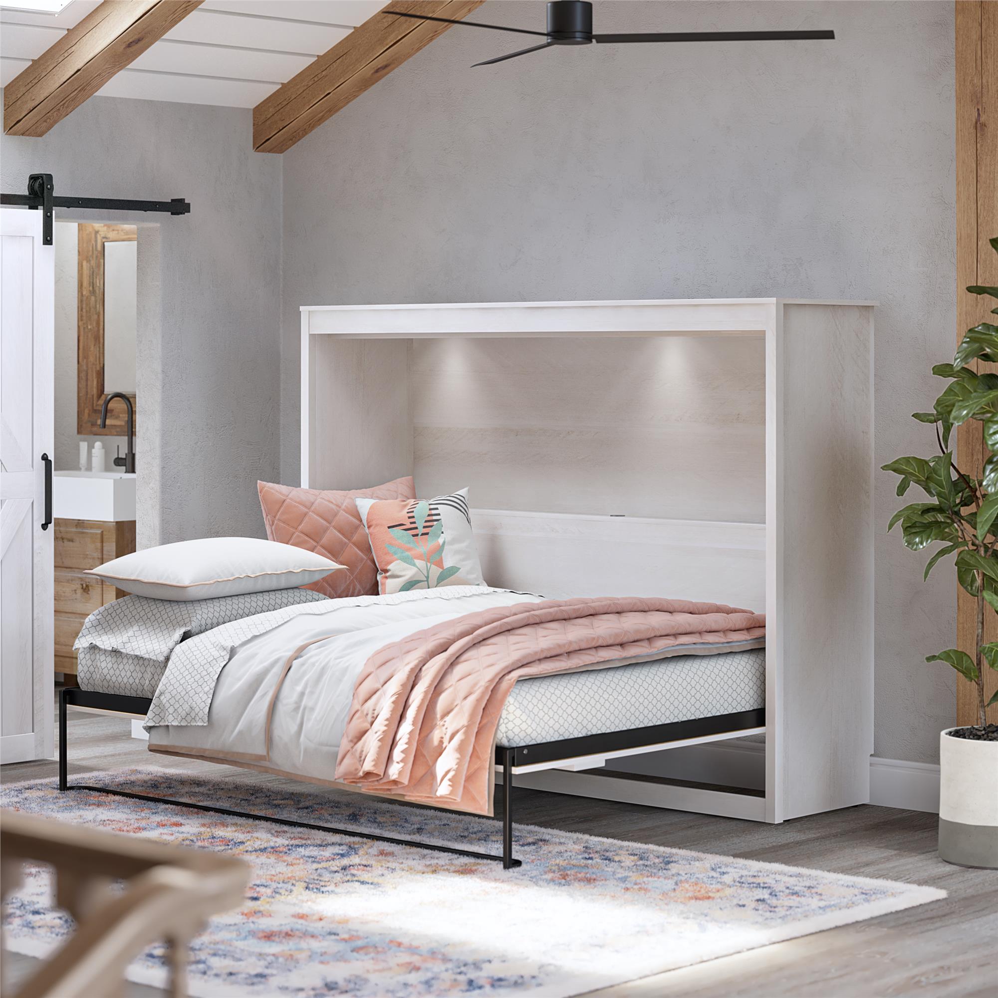 Signature Sleep Farmington Daybed Cabinet - Ivory Oak - Full