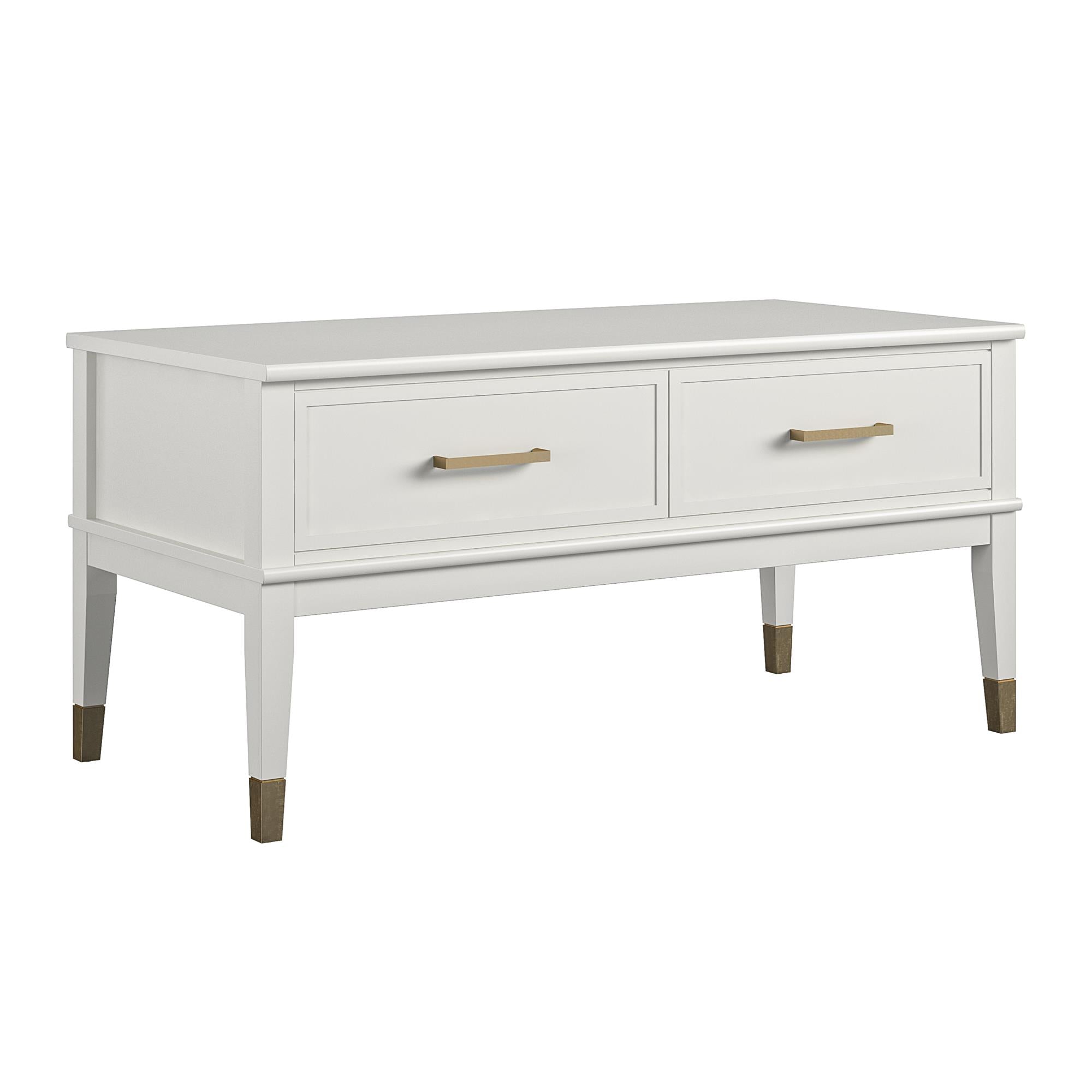 CosmoLiving Westerleigh Lift-Top Coffee Table - White