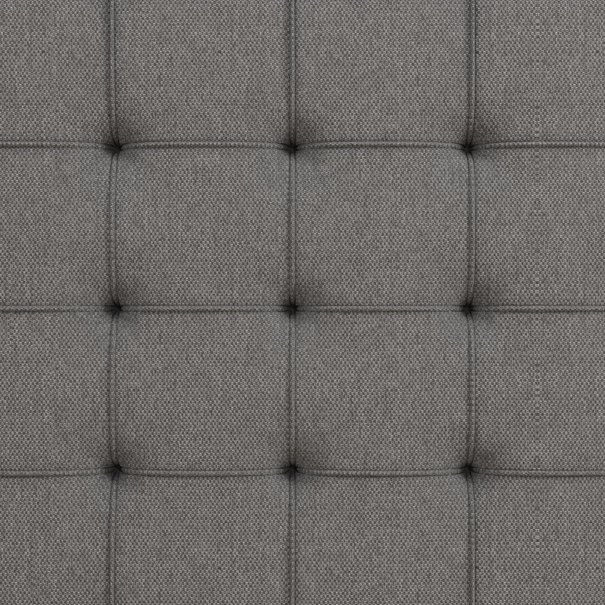 CosmoLiving Elizabeth Upholstered Bed with Storage - Grey Linen - Queen
