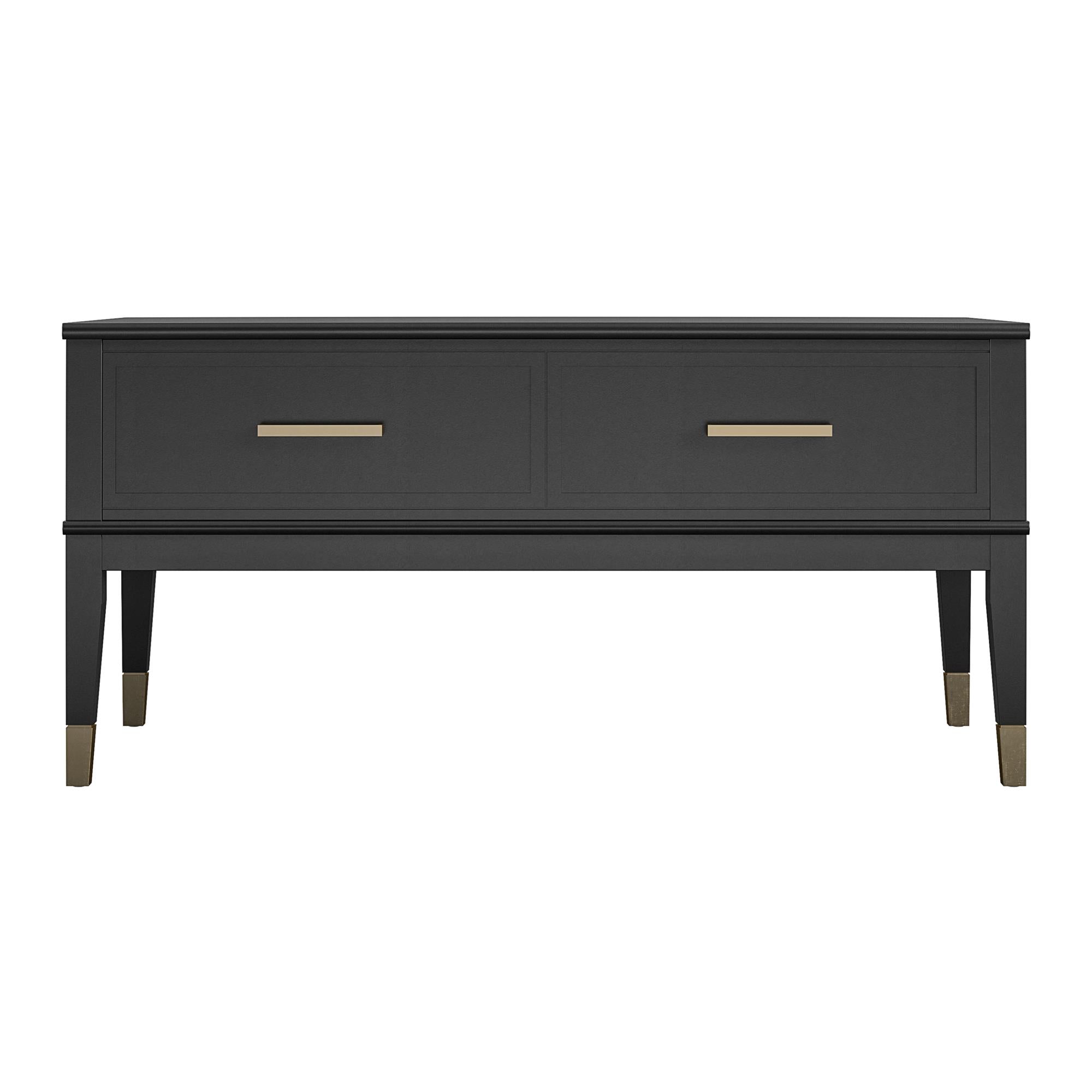 CosmoLiving Westerleigh Lift-Top Coffee Table - Black