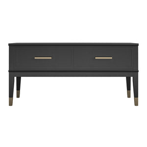 CosmoLiving Westerleigh Lift-Top Coffee Table - Black