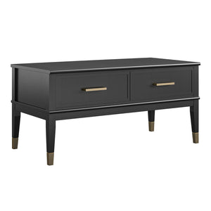 CosmoLiving Westerleigh Lift-Top Coffee Table - Black