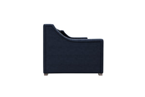 Max & Finn Ambrosia Upholstered Daybed and Trundle - Blue - Twin