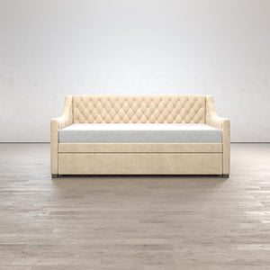 Max & Finn Ambrosia Upholstered Daybed and Trundle - Ivory - Twin