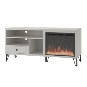 Ameriwood Home Owen Fireplace TV Stand for TVs up to 65" - White
