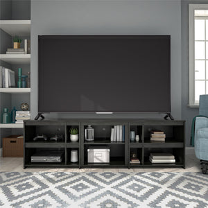 Ameriwood Home Miles TV Stand for TVs up to 70" - Black Oak