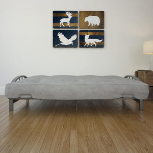 DHP Aiden Metal Futon Frame - Gray