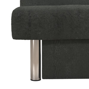 DHP Sola Futon Sofa Bed with Storage - Gray
