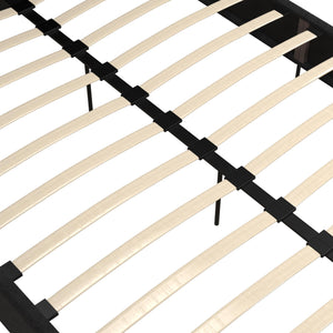 DHP Rose Upholstered Bed Frame - Black - Full