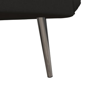 DHP Euro Futon with Magazine Storage - Black