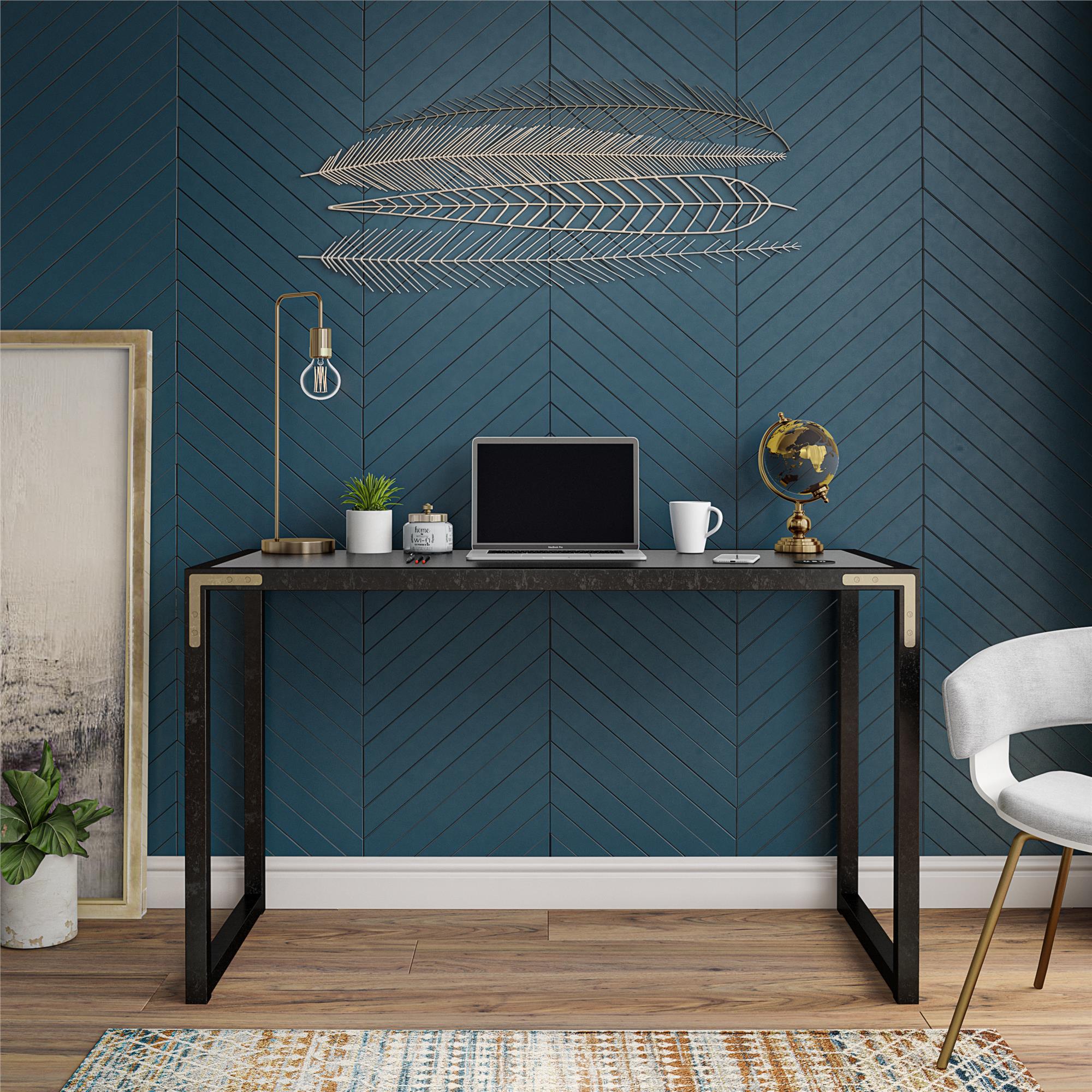 CosmoLiving Bel Air Writing Desk - Black