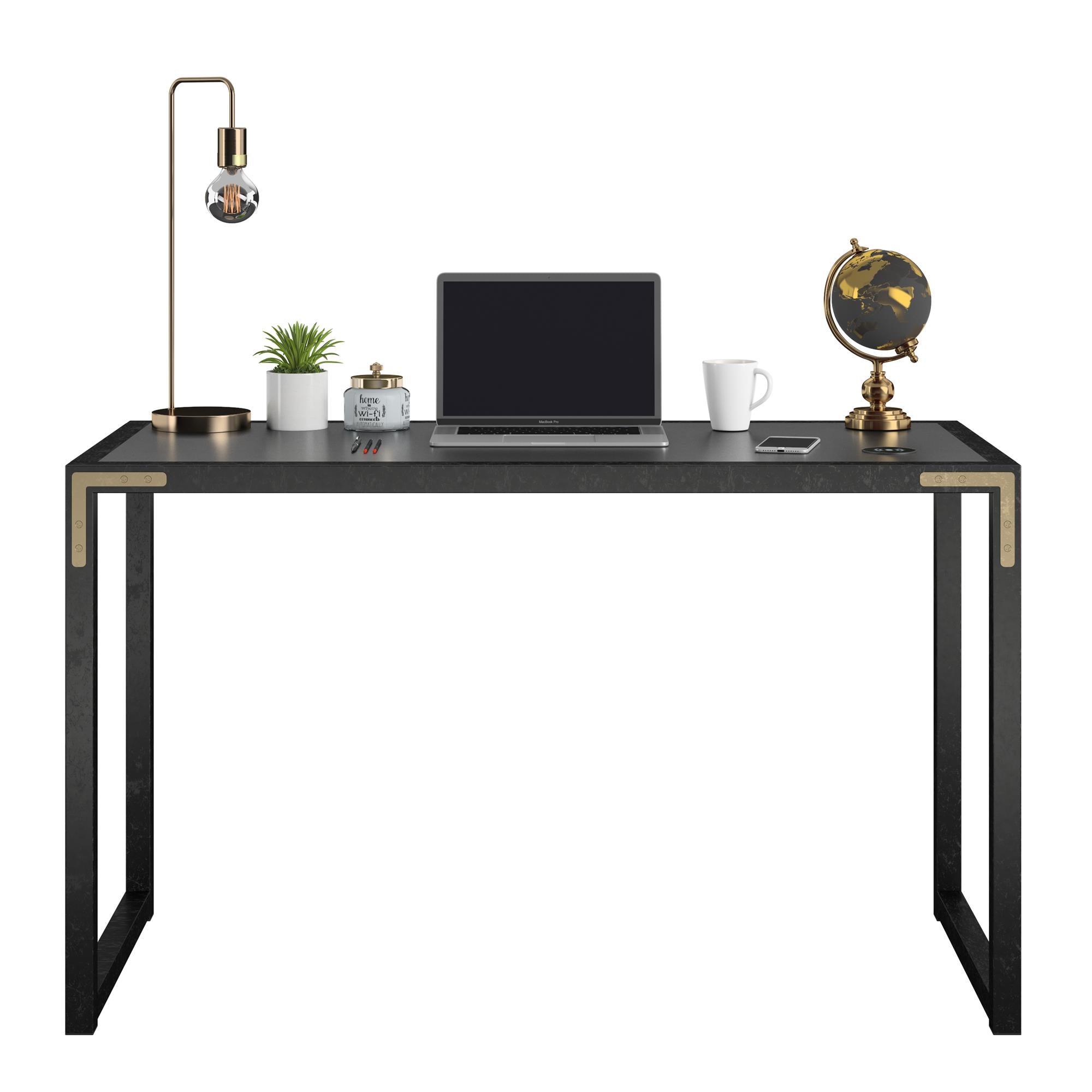 CosmoLiving Bel Air Writing Desk - Black
