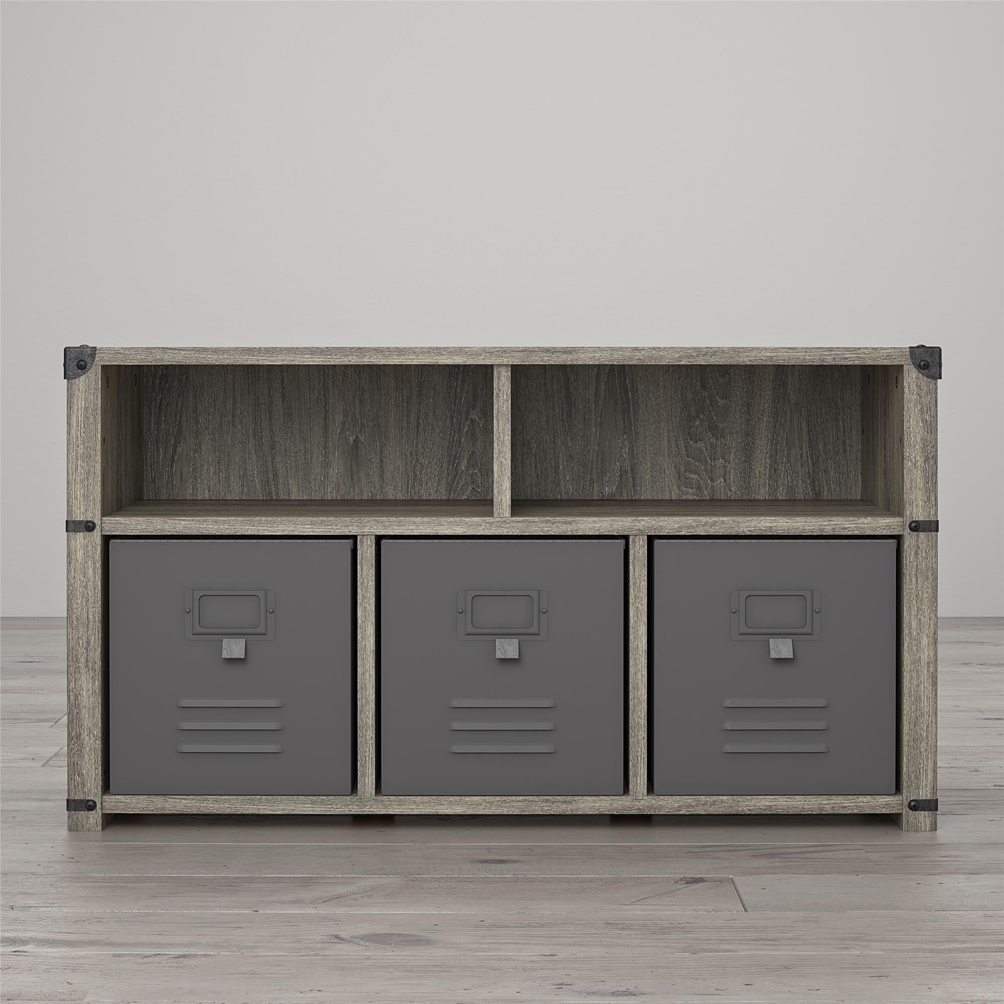 Nova Bedroom Storage Bench - Grey Oak - Gray Oak