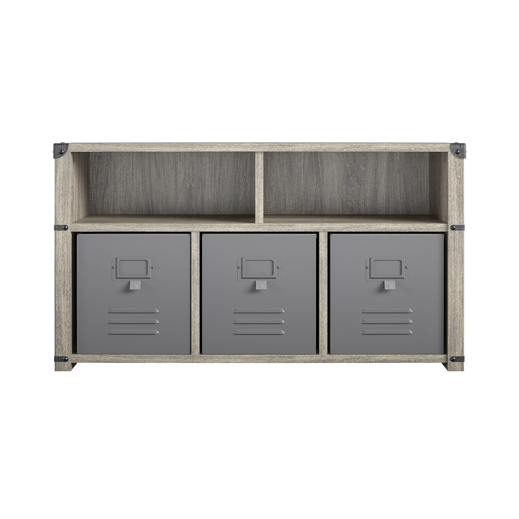 Nova Bedroom Storage Bench - Grey Oak - Gray Oak