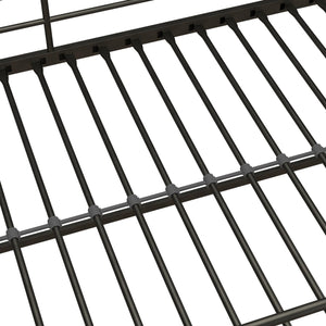 DHP Jett Kids' Low Loft Bed - Black - Twin