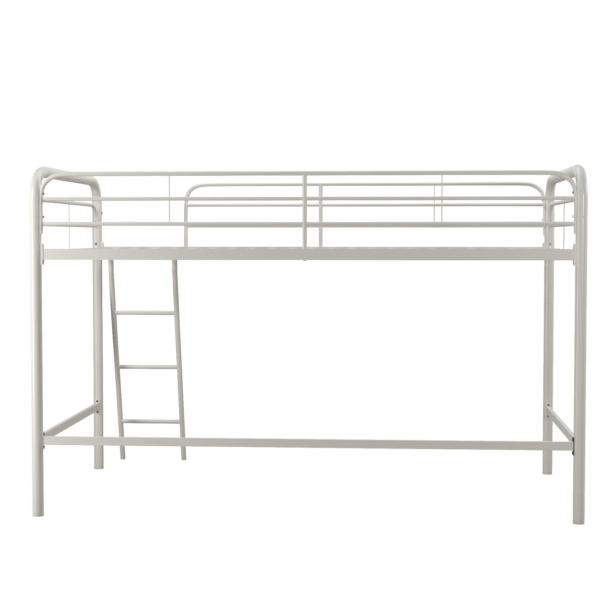 DHP Jett Kids' Low Loft Bed - White - Twin
