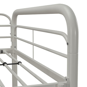 DHP Jett Kids' Low Loft Bed - White - Twin