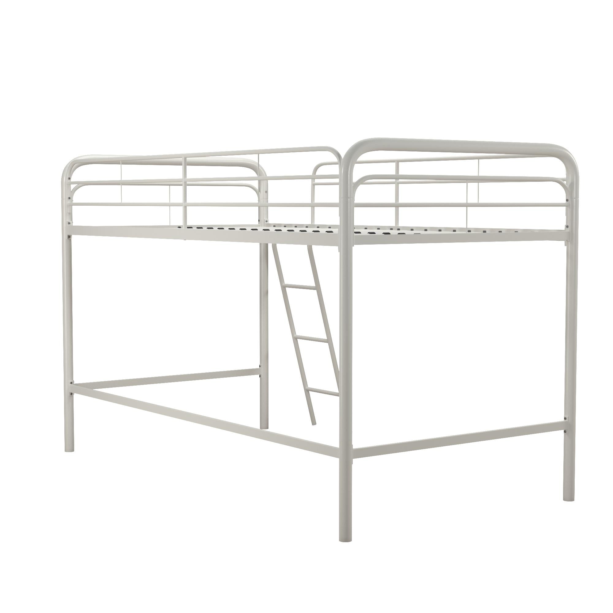 DHP Jett Kids' Low Loft Bed - White - Twin