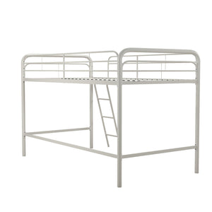 DHP Jett Kids' Low Loft Bed - White - Twin