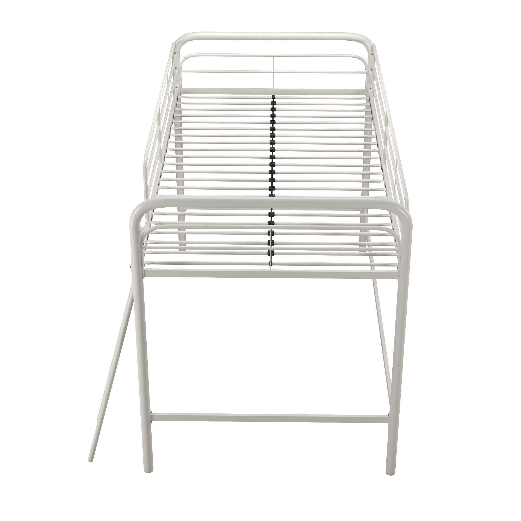 DHP Jett Kids' Low Loft Bed - White - Twin