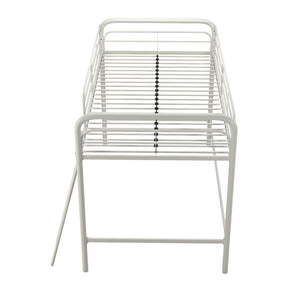 DHP Jett Kids' Low Loft Bed - White - Twin