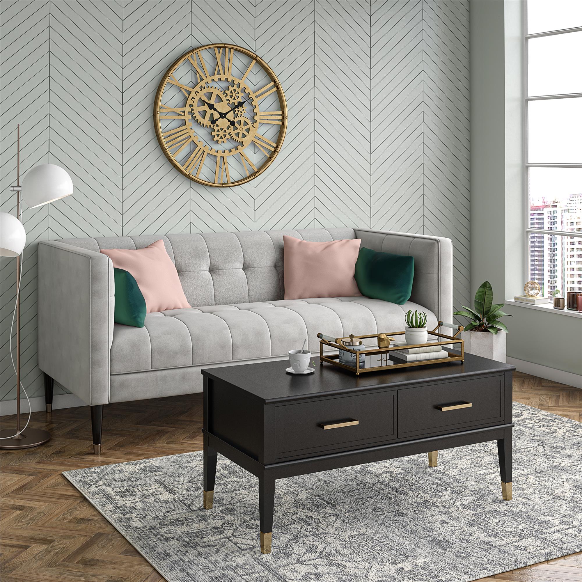CosmoLiving Westerleigh Lift-Top Coffee Table - Black