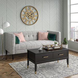 CosmoLiving Westerleigh Lift-Top Coffee Table - Black