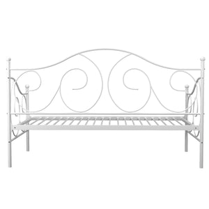 DHP Victoria Metal Daybed - White - Twin