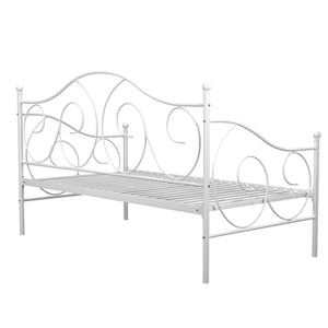DHP Victoria Metal Daybed - White - Twin