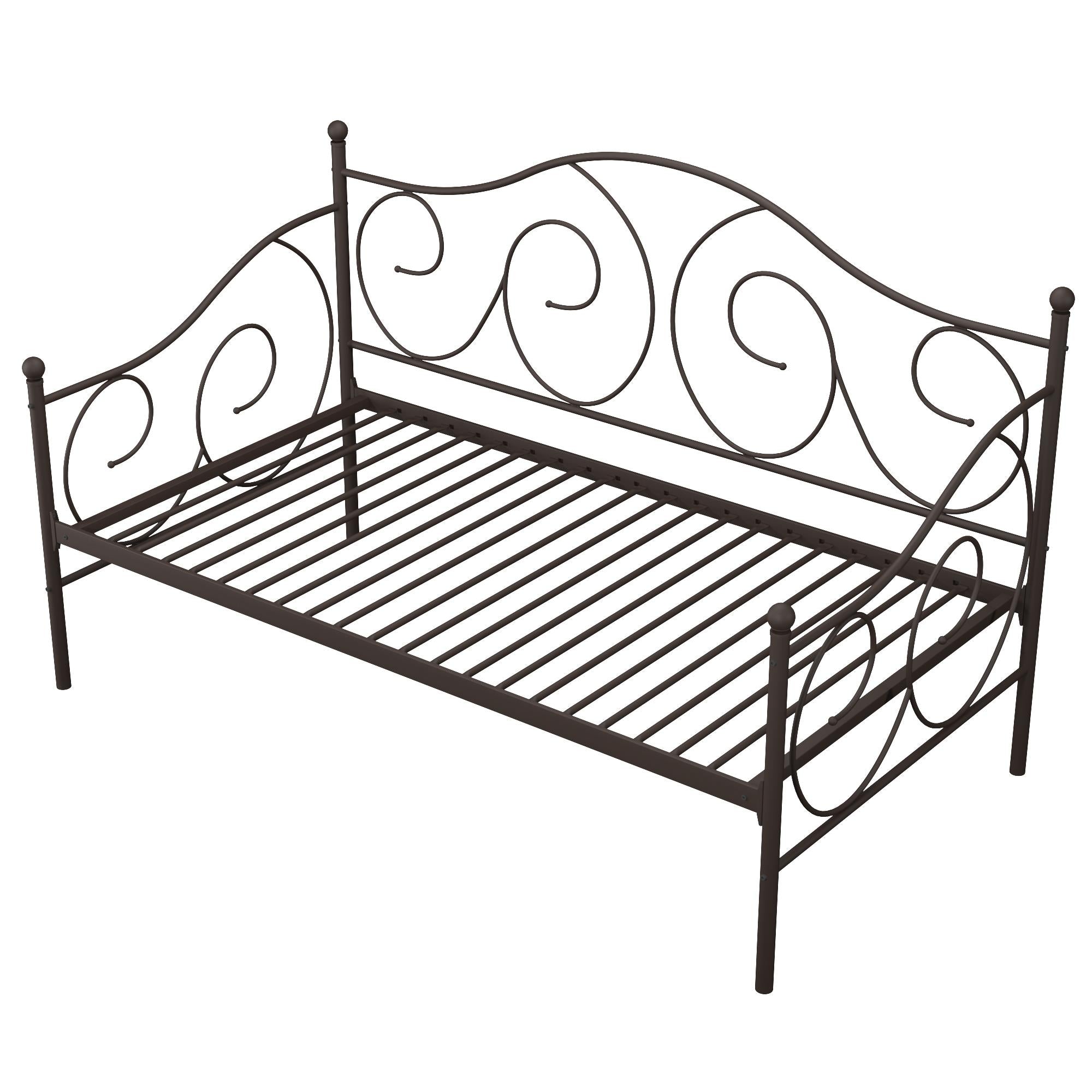 DHP Victoria Metal Daybed  - Bronze - Twin