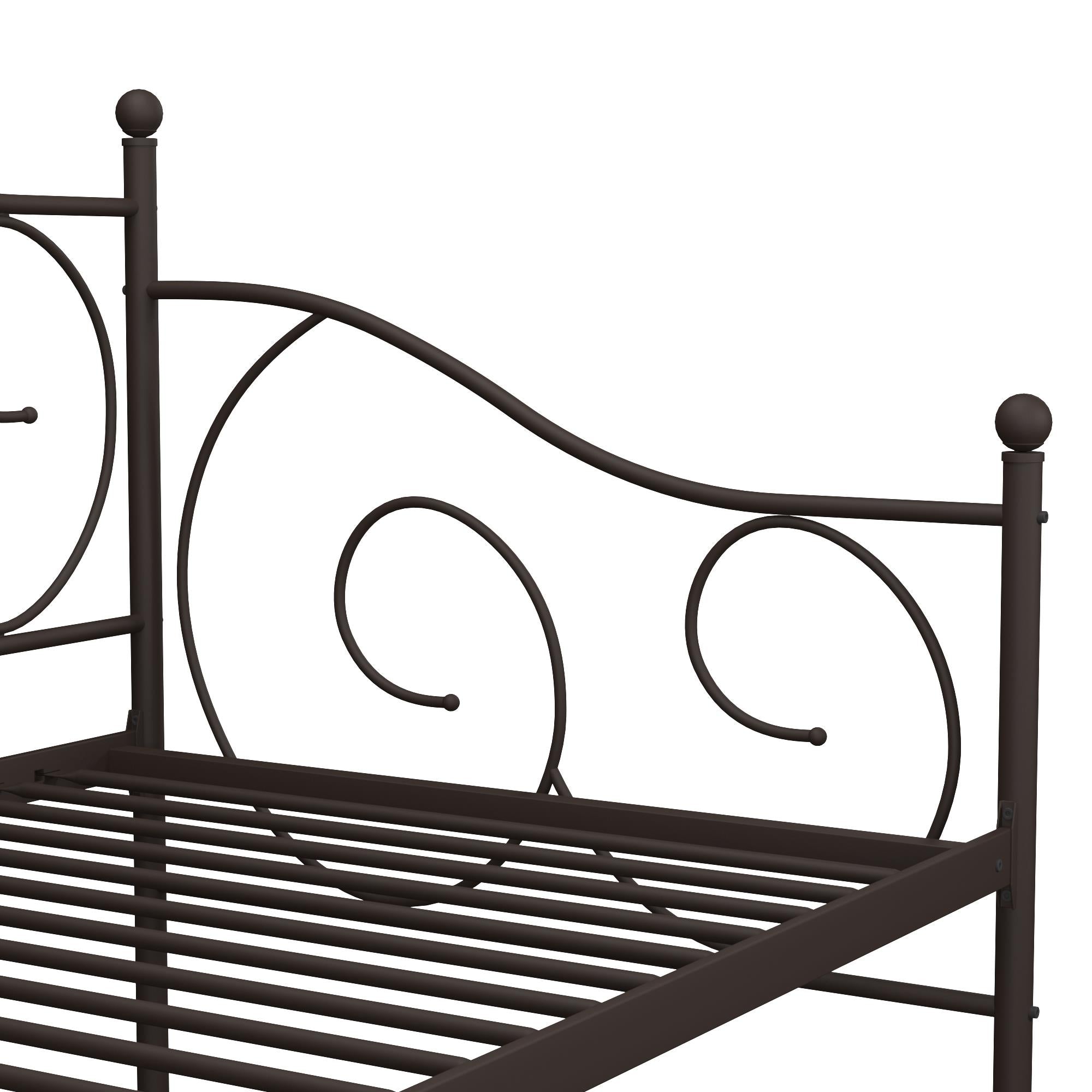 DHP Victoria Metal Daybed  - Bronze - Twin