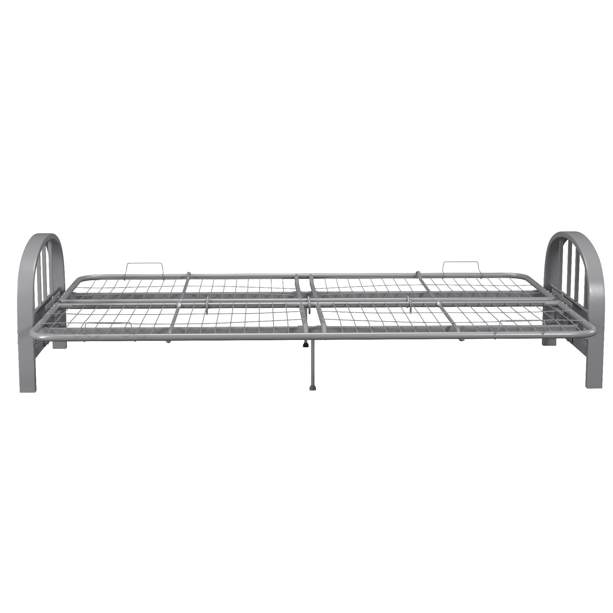 DHP Aiden Metal Futon Frame - Silver