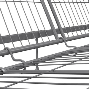 DHP Aiden Metal Futon Frame - Silver