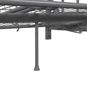 DHP Aiden Metal Futon Frame - Silver