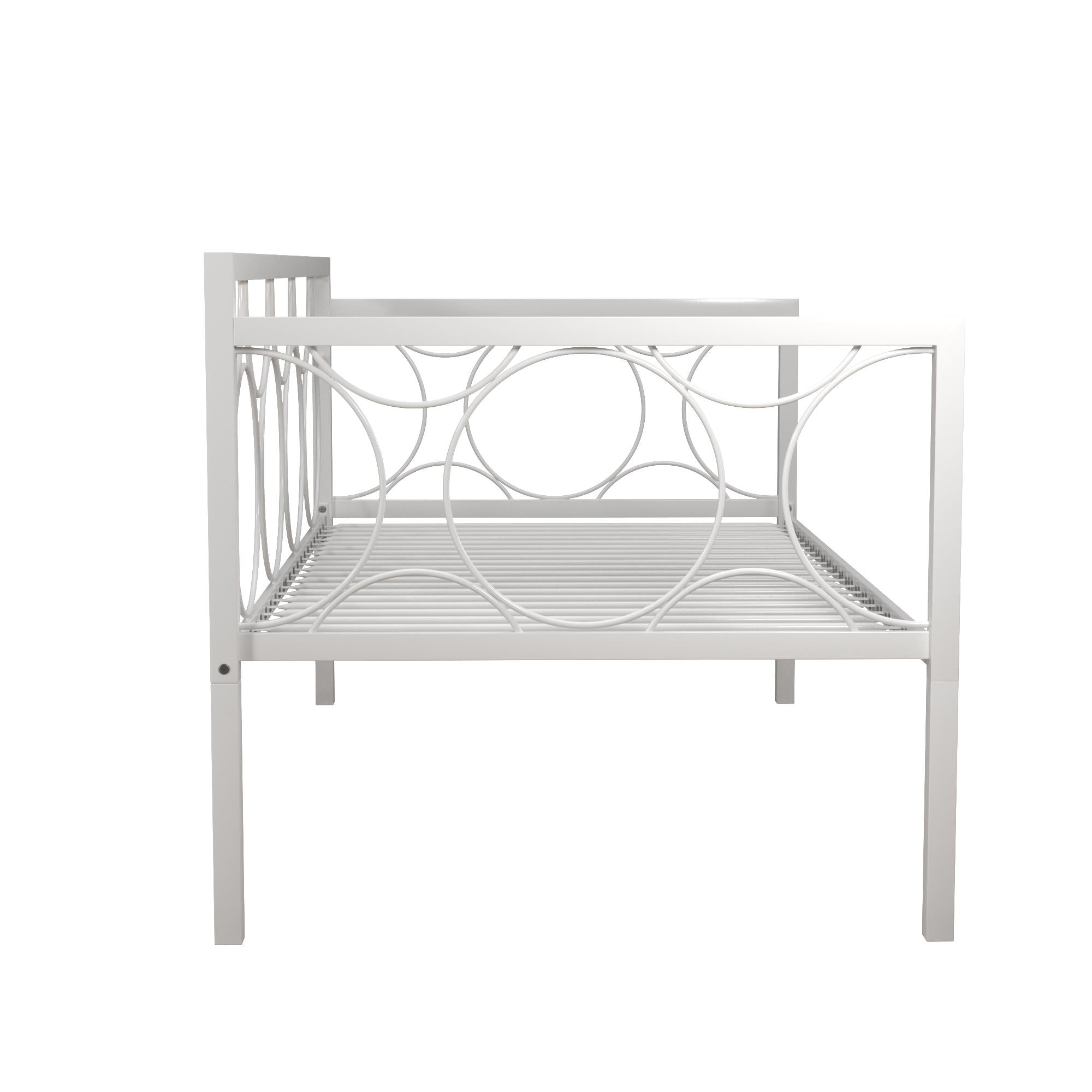 DHP Rebecca Metal Daybed - White - Twin