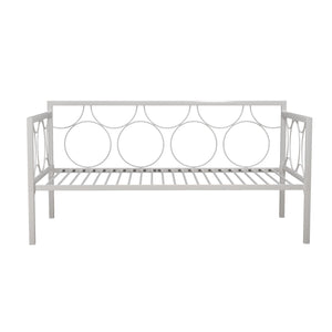 DHP Rebecca Metal Daybed - White - Twin