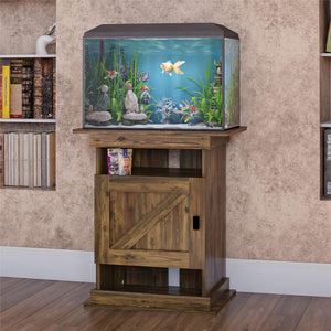 Ollie & Hutch Farmington 10-20 Aquarium or Terrarium Stand - Rustic