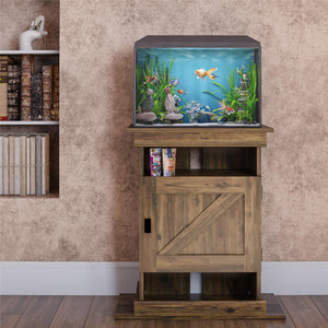 Ollie & Hutch Farmington 10-20 Aquarium or Terrarium Stand - Rustic