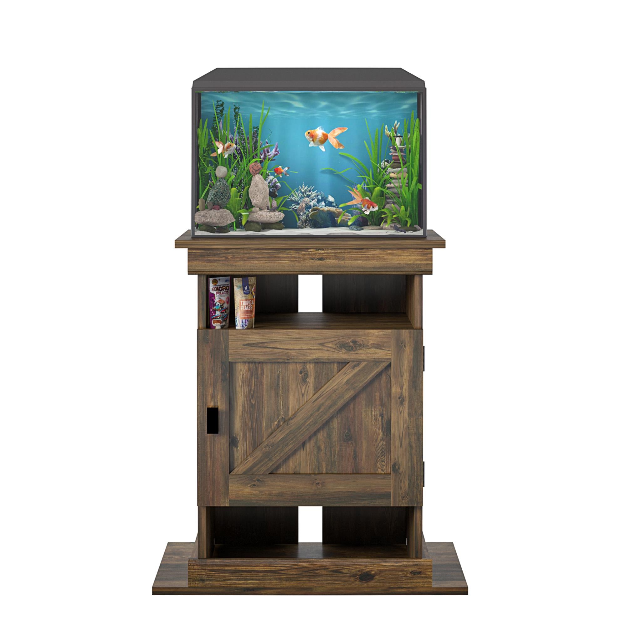 Ollie & Hutch Farmington 10-20 Aquarium or Terrarium Stand - Rustic