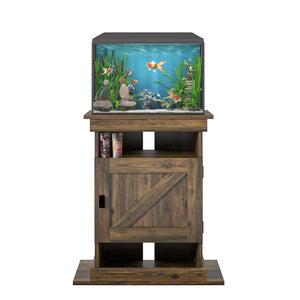 Ollie & Hutch Farmington 10-20 Aquarium or Terrarium Stand - Rustic