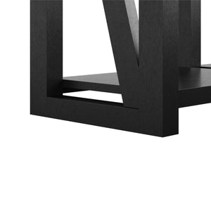 Ameriwood Home Crestwood Bookcase/Room Divider - Black