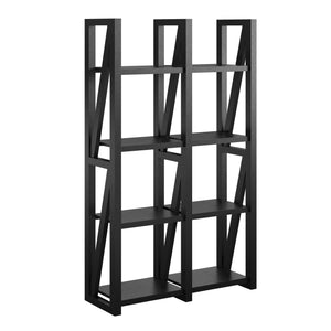 Ameriwood Home Crestwood Bookcase/Room Divider - Black
