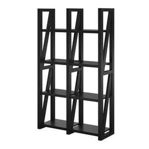 Ameriwood Home Crestwood Bookcase/Room Divider - Black