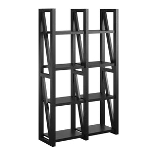 Ameriwood Home Crestwood Bookcase/Room Divider - Black