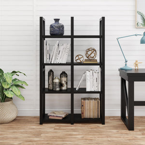 Ameriwood Home Crestwood Bookcase/Room Divider - Black