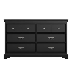 Ameriwood Home Bristol 6 Drawer Dresser - Black