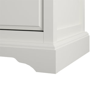 Ameriwood Home Bristol 6 Drawer Dresser - White