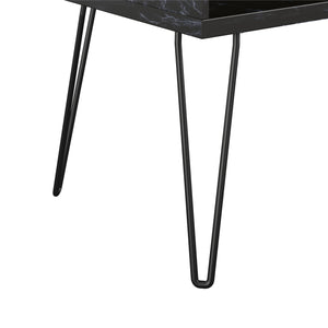 Novogratz Athena TV Stand for TVs up to 42" - Black Marble