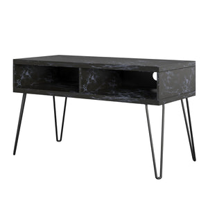 Novogratz Athena TV Stand for TVs up to 42" - Black Marble