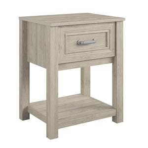 Sierra Ridge Levi Kids' Nightstand, Light Walnut - Light Walnut